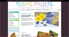 Desktop Screenshot of elisaspuzzles.com